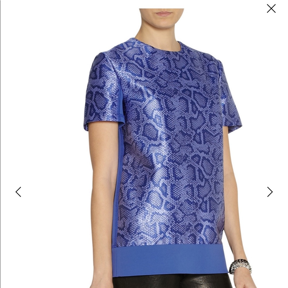 Richard Nicoll Python Jacquard Top - image 1